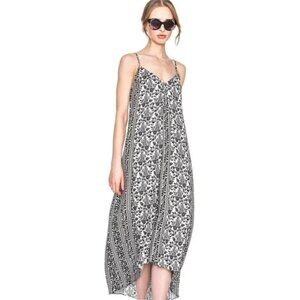 Alice + Olivia Black and White Maxi Dress